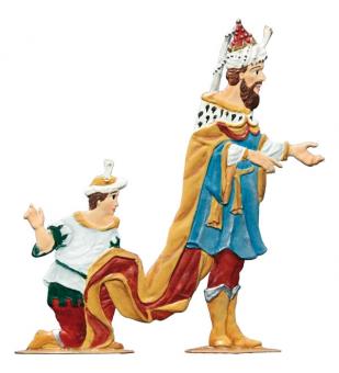 König Caspar und Diener 