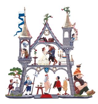 Wandbild: Kleines Märchenschloss 