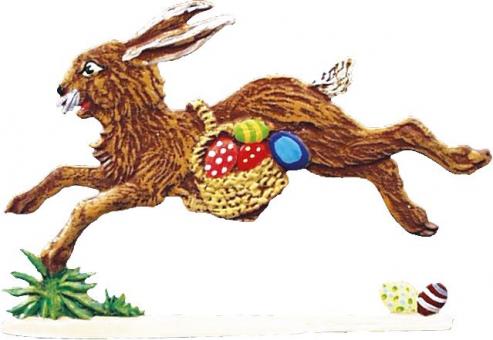 Easter Rabbit running 