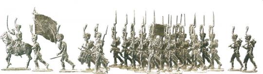 Infanterie im Vorgehen 