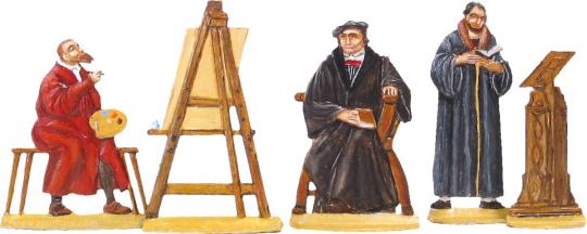 Lucas Cranach d. Ä. malt Martin Luther 