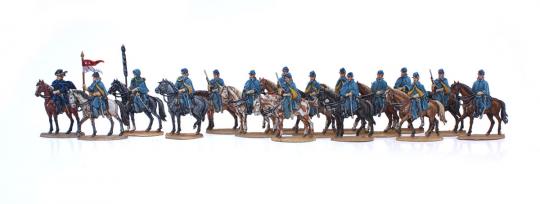US cavalry in the coat 
