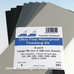Ultrafeines Wasserfestes Schleifpapier (Set) 