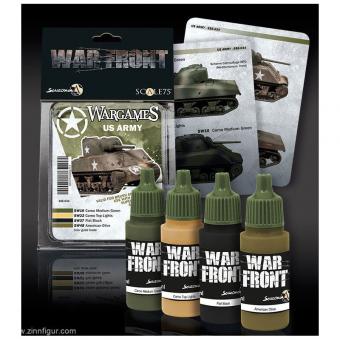 Wargames - US Army WWII Paint Set 
