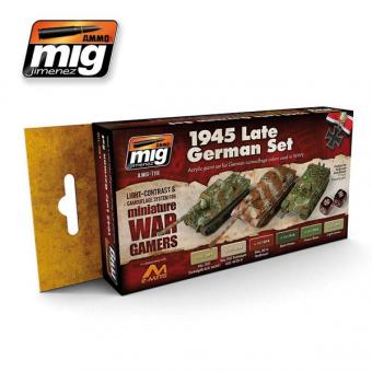 1945 LAte German - Wargame Set 