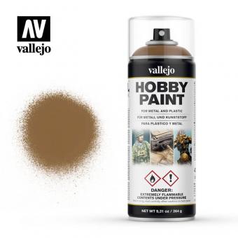 Farbspray: Lederbraun - Hobby Paint Spray (auch als Grundierungsspray) 