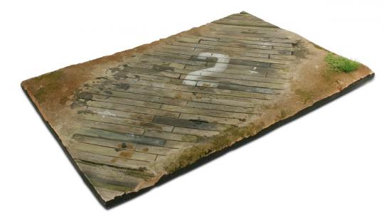 Wooden airfield surface 