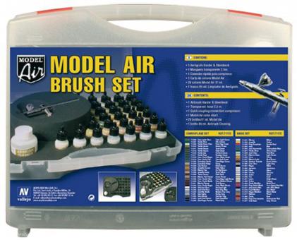 Model Air Set, Basic colors with Airbrush 