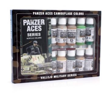 Grundfarben-Set: Panzer Aces  - 16 Farben 