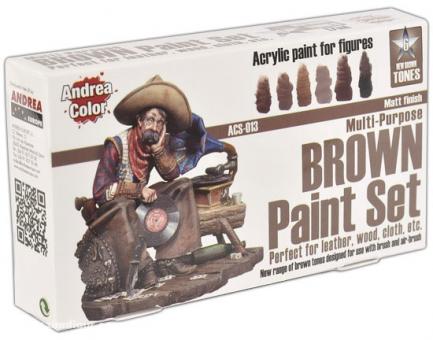Brown Paint Set 