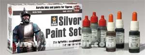 Silber Paint Set 