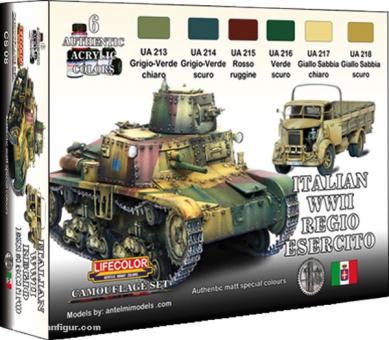 Lifecolor Set: Italian AFV´s of WWII 