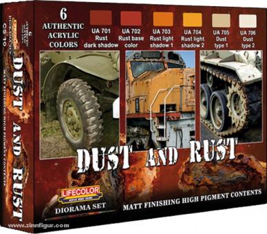 Lifecolor colour set Dust & Rust 
