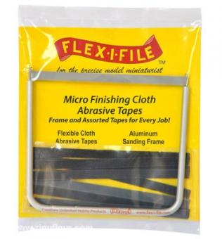 Flex-i-File Micro Finishing Cloth Abrasive Tapes Set 