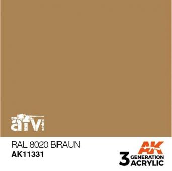 RAL 8020 BRAUN – AFV 
