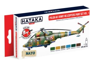 Polnische AF/Armee Hubschrauber Farbset 1 