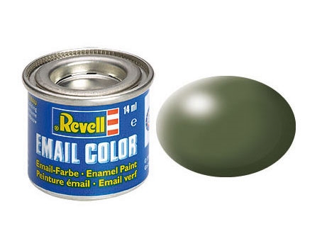Olivgrün, seidenmatt - Email Color 