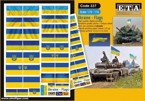 Ukraine - Flaggen 