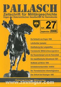 Pallasch. Zeitschrift für Militärgeschichte. Heft 27 