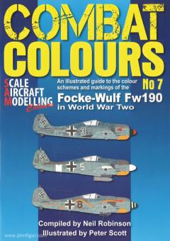Robinson, N./Scott, P.: Combat Colours. Heft 7: An illustrated guide to the colour schemes of an markings of the Focke-Wulf Fw 190 in World War Two. Heft 7 