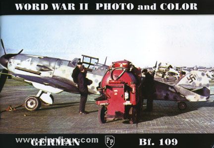 World War II Photo and Color. German Bf. 109 