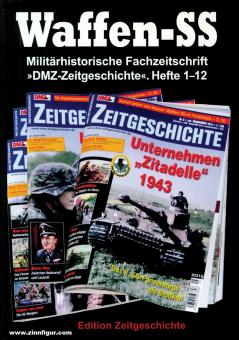 DMZ Zeitgeschichte-Sammelband. Waffen-SS. Militärhistorische Fachzeitschrift. Hefte 1-12 