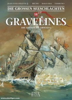 Delitte, Jean-Yves/Béchu, Denis: Die Grossen Seeschlachten. Band 14: Gravelines. Die spanische Armada 1588 