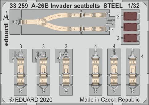 A-26B Invader Gurte (Steel) 
