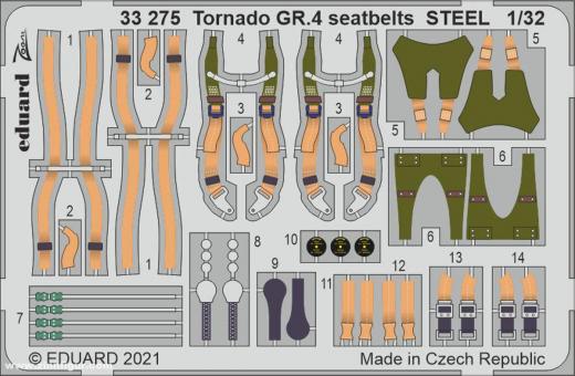 Tornado GR.4 Seatbelts STEEL 