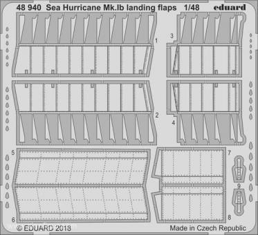 Sea Hurricane Mk.Ib Landeklappen 