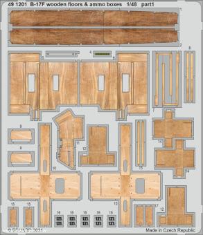 B-17F Wooden Floors & Ammo Boxes 