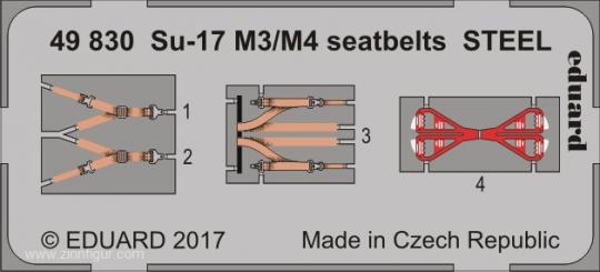 Su-17 M3/M4 Seatbelts STEEL 