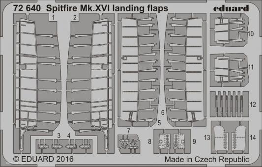 Spitfire Mk.XVI Landeklappen 