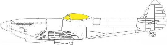 Spitfire Mk.XVI - TFace Express Mask 