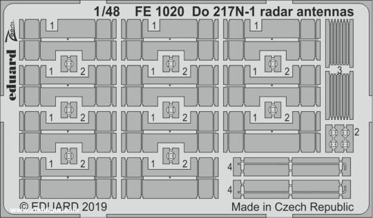 Do 217N-1 Radar Antennas - ZOOM 