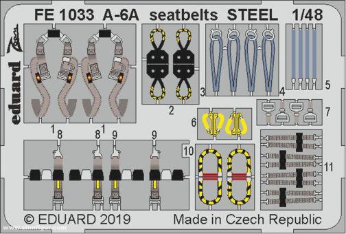 A-6A Seatbelts STEEL 