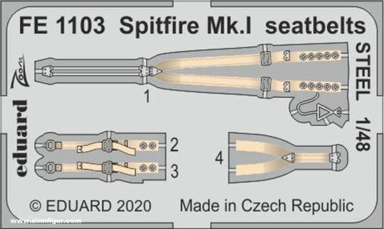 Spitfire Mk.I Gurte (Stahl) 