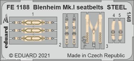 Blenheim Mk.I Gurte (Stahl) 