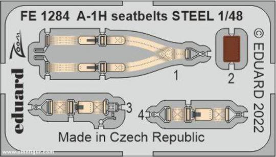 A-1H Seatbelts STEEL 