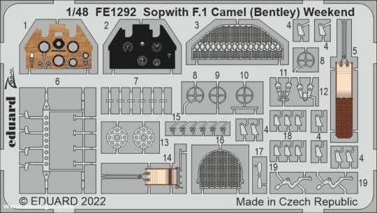 Sopwith F.1 Camel (Bentley) Weekend - ZOOM 