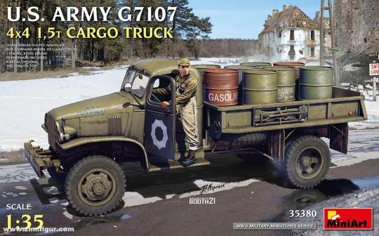 US Army G7107 4x4 1,5t Cargo Truck 