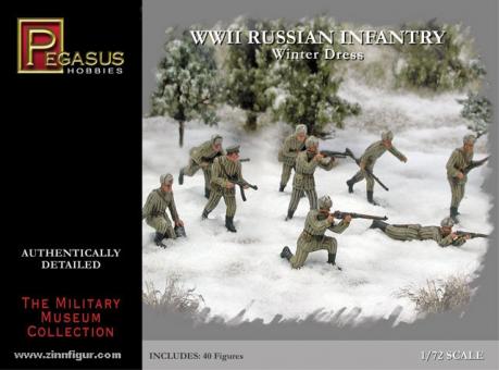 Russische Infanterie, Winteruniform 