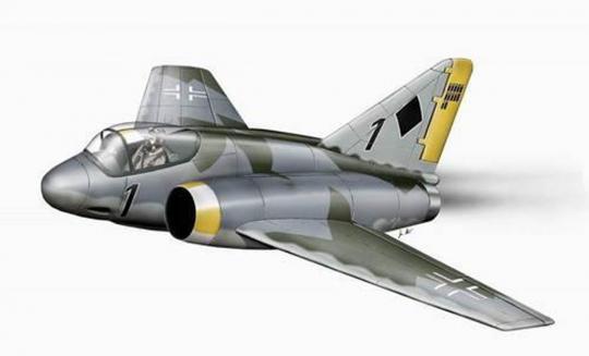 Heinkel P.1080 Ramjet Fighter 