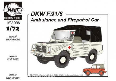 DKW F-91/6 Ambulanz/Feuerwehr 