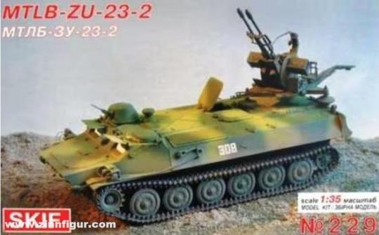 MTBL-ZU-23-2 mit Flakzwilling 