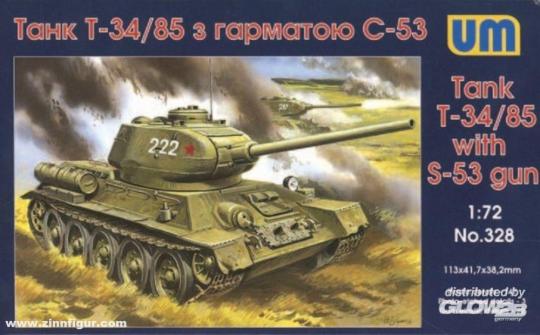 T-34/85 with S-53 gun 