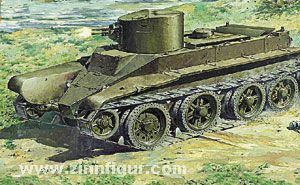 Wheel-Track Tank BT-2 