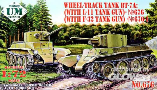 BT-7A Panzer mit L-11 Kanone 