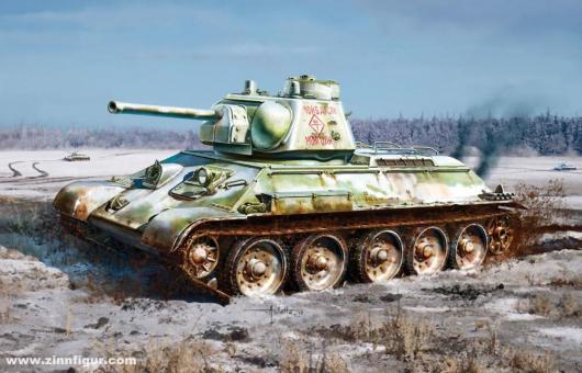 T-34/76 Mod.1943 mit Kommandantenkuppel No.112 Fabrik 