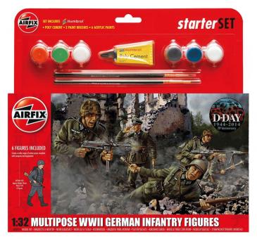 WWII German Infantry Multipose Starter Set 